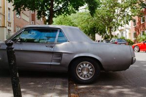 Mustang raw rust old vintage oldtimer youngtimer